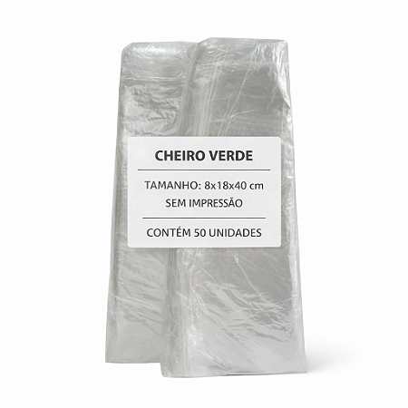 Embalagem Para Cheiro Verde 8x18x40