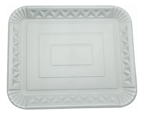 Prato Isopor Retangular MP32R Meiwa