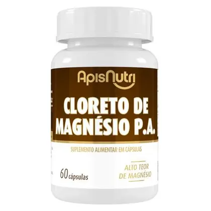 CLORETO DE MAGNESIO P.A. 600MG 60CPS APISNUTRI