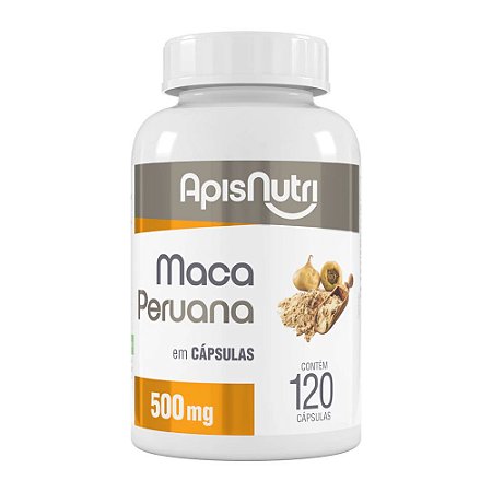 MACA PERUANA 500MG 120 CPS APISNUTRI