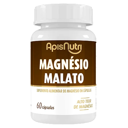 MAGNESIO MALATO 550MG 60 CPS APISNUTRI