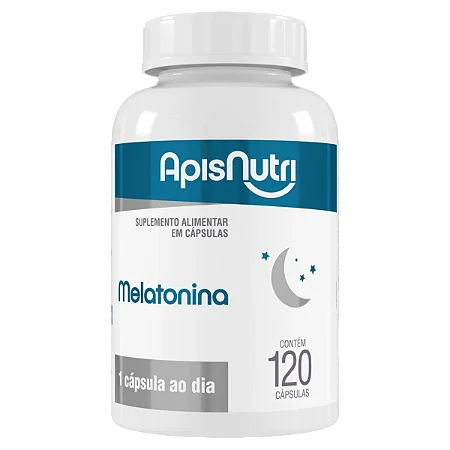 MELATONINA 300MG 120 CAPS APISNUTRI