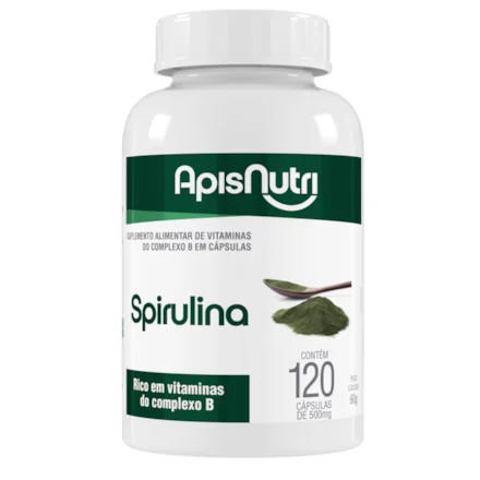 SPIRULINA 500MG 120 CPS APISNUTRI