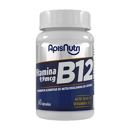 SUPL. DE VITAMINA B12 300MG 60 CPS APISNUTRI