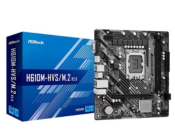 PL Mae Asrock H610M-HVS/ M.2 (1700/ DDR4/ HDMI_D-Sub )