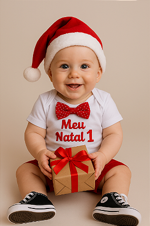 Body Natal menino menina - Personalizado (P ao GG)
