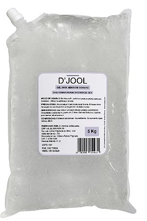 GEL CONDUTOR PARA MEIOS DE CONTATO BAG 5Kg - DJOOL
