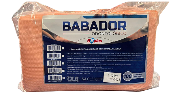 BABADOR ODONTOLÓGICO SALMÃO COM 100UN - SSPLUS
