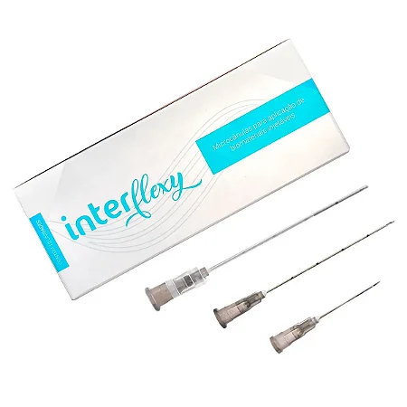 MICROCÂNULA SEMIFLEXÍVEL PARA PREENCHIMENTO INTERFLEXY UNITÁRIO