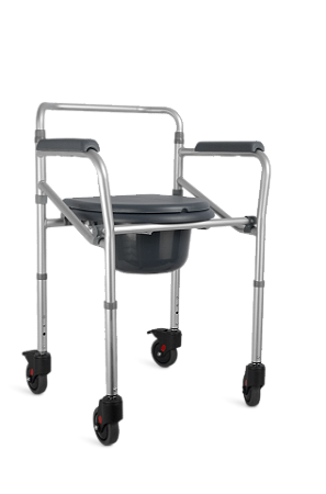 CADEIRA DE BANHO ATÉ 100KG DESMONTÁVEL ALUMÍNIO - HIDROLIGHT