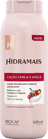 LOÇÃO HIDRATANTE CEREJA E AVELÃ 500 ML - HIDRAMAIS