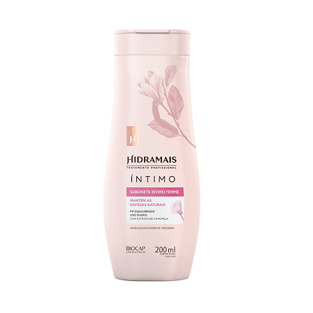 SABONETE ÍNTIMO LÍQUIDO 200ML FEMME - HIDRAMAIS