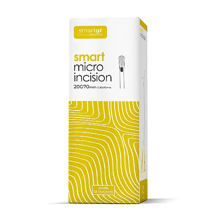 MICRO INCISION 20GX70MM C/10UN - SMART GR