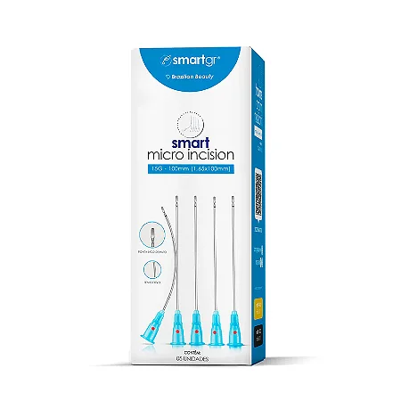 MICRO INCISION 15GX100MM C/10UN - SMART GR
