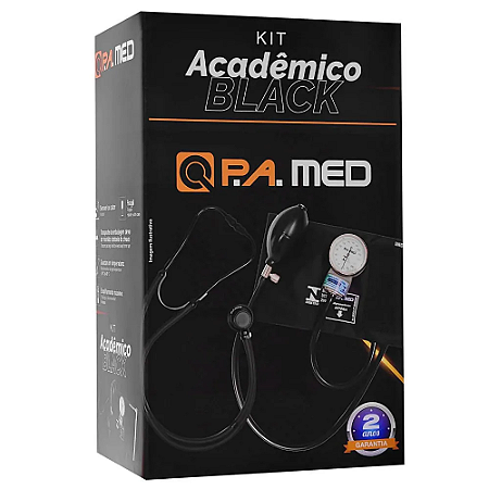 CONJUNTO ACADÊMICO ESTETOSCÓPIO + ESFIGMOMANÔMETRO + ACESSÓRIOS - P.A. MED