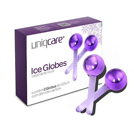 ICE GLOBES PARA TRATAMENTO FACIAL UNIQCARE - UNIQMED