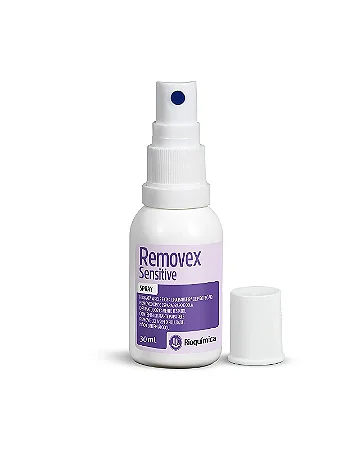 REMOVEDOR DE CURATIVO E ADESIVO REMOVEX SENSITIVE 30ML - RIOQUÍMICA