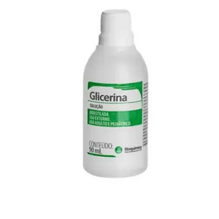 GLICERINA BIDESTILADA HIDRATANTE 90ML - RIOQUIMICA