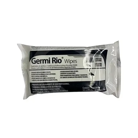 LENÇO DESINFETANTE HOSPITALAR GERMI RIO - RIOQUIMICA