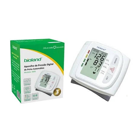 APARELHO DE PRESSÃO DE PULSO - BIOLAND