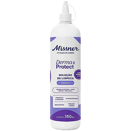 SOLUÇÃO DE LIMPEZA AQUOSA DERMA PRO TEC COM PHMB 350ML - MISSNER