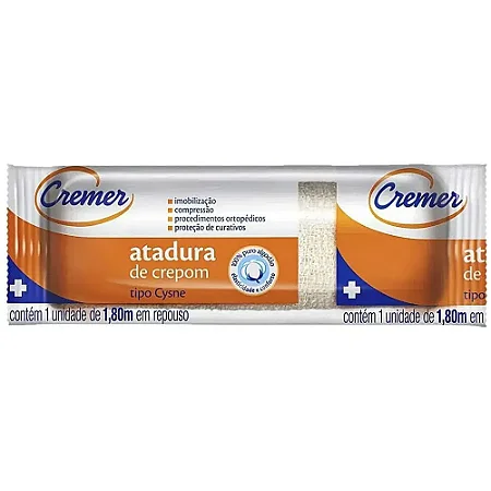 ATADURA DE CREPOM CYSNE 13 FIOS COM 06 ROLOS - CREMER