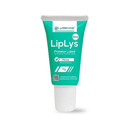 PROTETOR LABIAL LIPLYS SABOR MENTA 30GR - LYSANDA