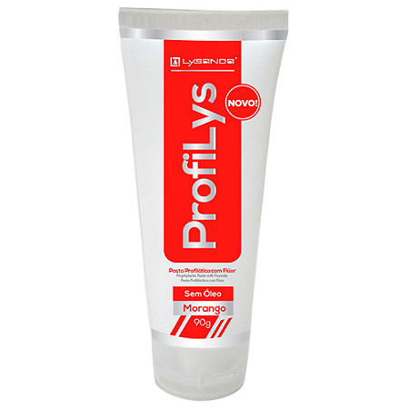 PASTA PROFILÁTICA PROFILYS MORANGO 90GR - LYSANDA