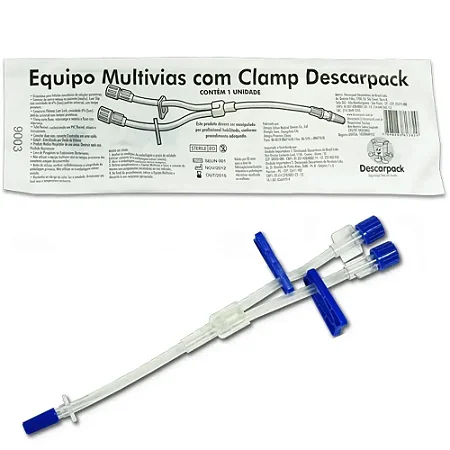 EQUIPO MULTIVIAS COM CLAMP 2 VIAS - DESCARPACK