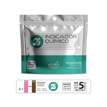 INDICADOR QUIMICO VAPOR CLASSE 5 C/25UN 2i