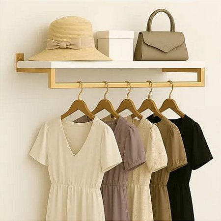 Arara estilo industrial 60 cm