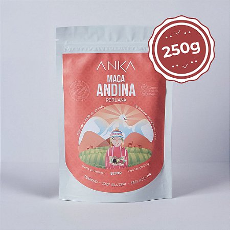 Maca Tricolor Peruana - 250g | Gelatinizada
