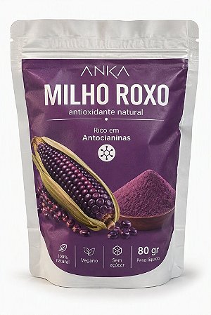 MILHO ROXO EM PÓ - 80g | SEM ADITIVOS