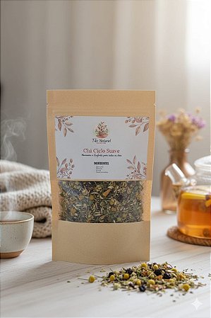 Blend Especial Chá Ciclo Suave - Harmonia e Conforto para todos os dias.