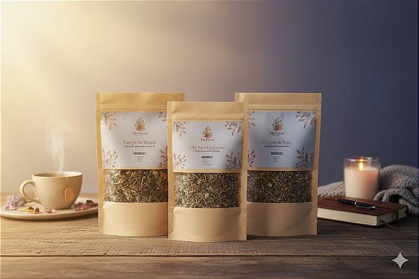 Kit Manhã, Tarde e Noite: Um ciclo de cuidado completo que a natureza preparou para você.