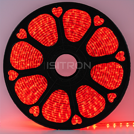 Mangueira Led 100 Metros Vermelha IP67 5050 Chata