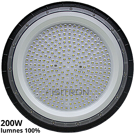 Luminária de Led UFO 200W Industrial Smd