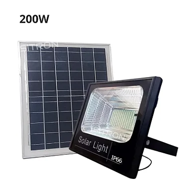 Refletor LED 200W Solar IP66 Branco Frio