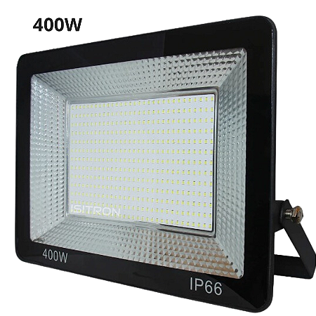Refletor LED 400W IP66 SMD Branco Frio