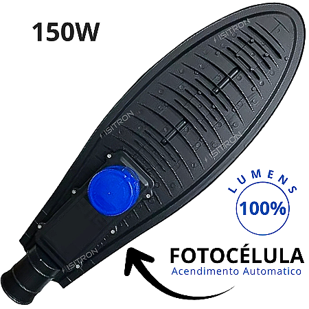 Luminária 150W Com Relé Fotocélula Pétala Led Cob Fator 100% uso geral