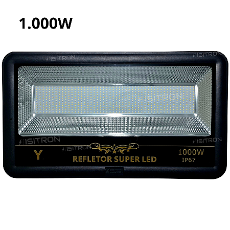 Refletor LED 1.000W IP67 SMD Branco Frio