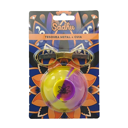 TESOURA E CUIA KIT SADHU