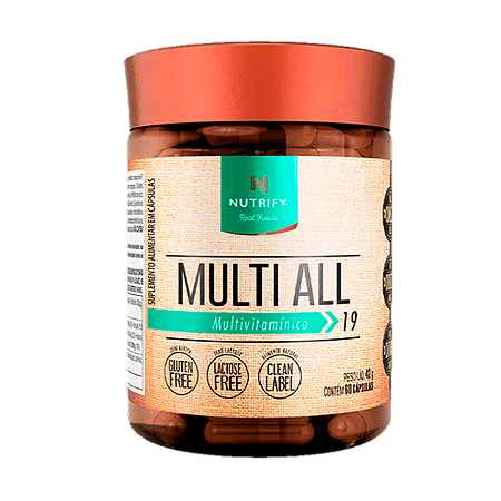 Multivitamínico Multi All (60 Caps) - Nutrify