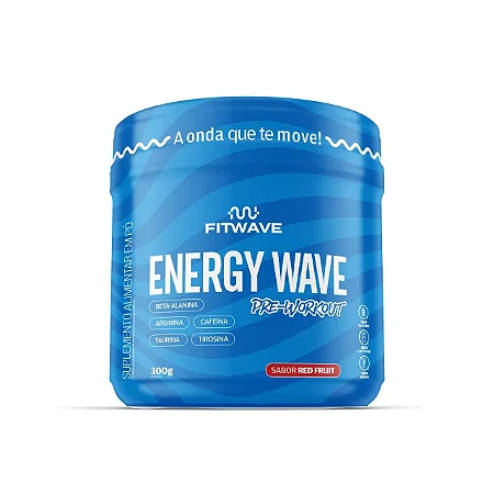 Pré-Treino Energy Wave Pré Workout (300g) FitWave