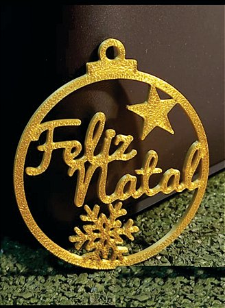 Kit Com 3 Enfeites Para Árvore de Natal