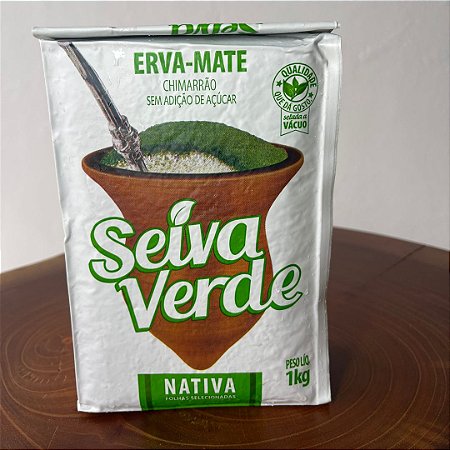 Erva Mate Seiva Verde Nativa - 1kg