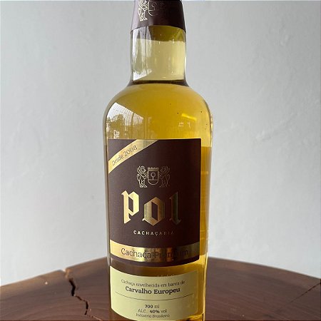 Cachaça Pol Premium - Envelhecida em Carvalho Europeu 700ml