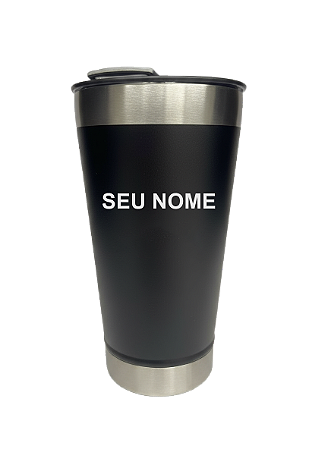 Copo Térmico Personalizado | Preto