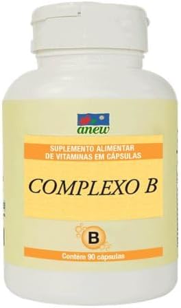 Complexo B - 90 cápsulas - Anew