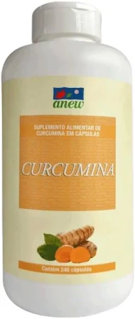 Curcumina - 240 cápsulas - Anew